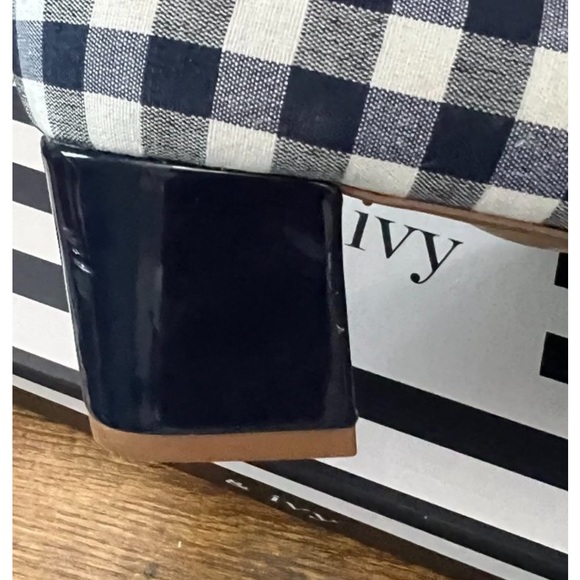 COWN & IVY BLUE PLAID SHOES - Picture 13 of 15